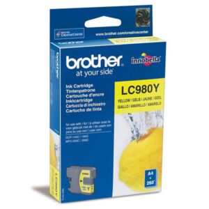 Brother LC980Y Gul