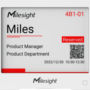 Milesight DS3604 LoRaWAN IoT E-Ink Display
