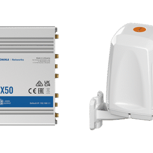 Teltonika RUTX50 5G Router + Poynting A-EPNT-0004-V1-17 5G Rundstråleantenne BUNDLE