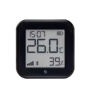 Shelly temperatur og indeklima sensor sort