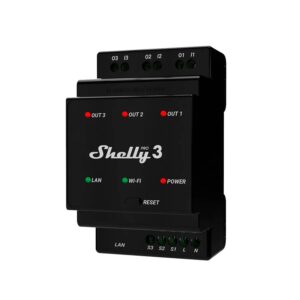 Shelly Pro 3 Three-phase DIN-relay