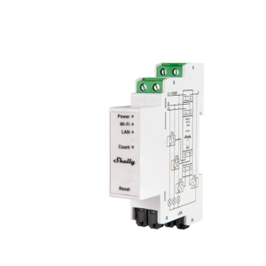 Shelly Pro 3EM three-phase enery metering with WiFi and Ethernet