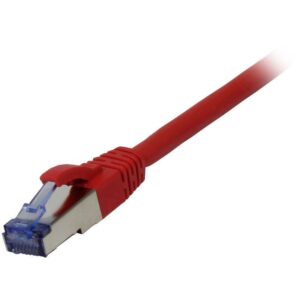 Patchkabel RJ45, CAT6A 500Mhz, 0.15m, rød