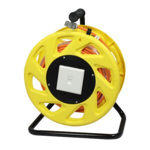 Kabeltromle, CAT6A, 50m med 1 stik