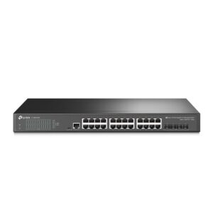 TP-LINK Omada 24-Port 2.5GBASE-T, 4-Port 10GE SFP+ L2+ Managed Switch w/ 16x PoE+, 8x PoE++