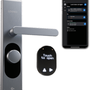 Shelly LOQED Touch Smart Lock stål