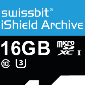 Swissbit PS-66u iShield Archive 16 GB microSD Card