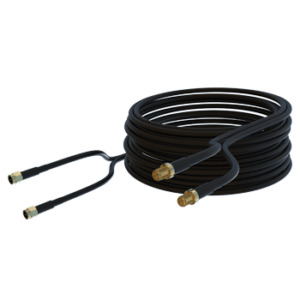 Poynting CAB-109 10m twin HDF-195 Low Loss Cable SMA(m)-SMA(f)