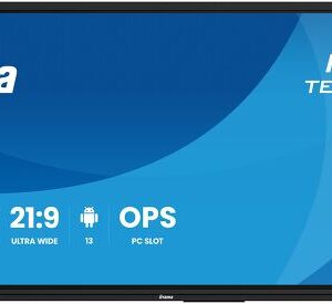 iiyama 92" UW5K 5120x2160, iiWare11 , Android 13, 40-Points PureTouch IR+ with zero bonding, VA panel