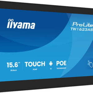 iiyama ProLite TW1623AS-B3P – 15,6" Touch Skærm med Android, PoE og Full HD