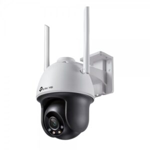 TP-LINK VIGI EasyCam 4MP Outdoor Full-Color Wi-Fi Pan/Tilt Network Camera, IP66