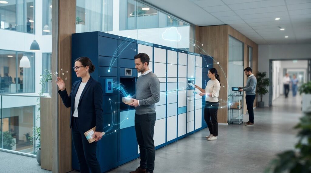 Smart lockers til erhverv: Sådan vælger I den rette løsning i 2026